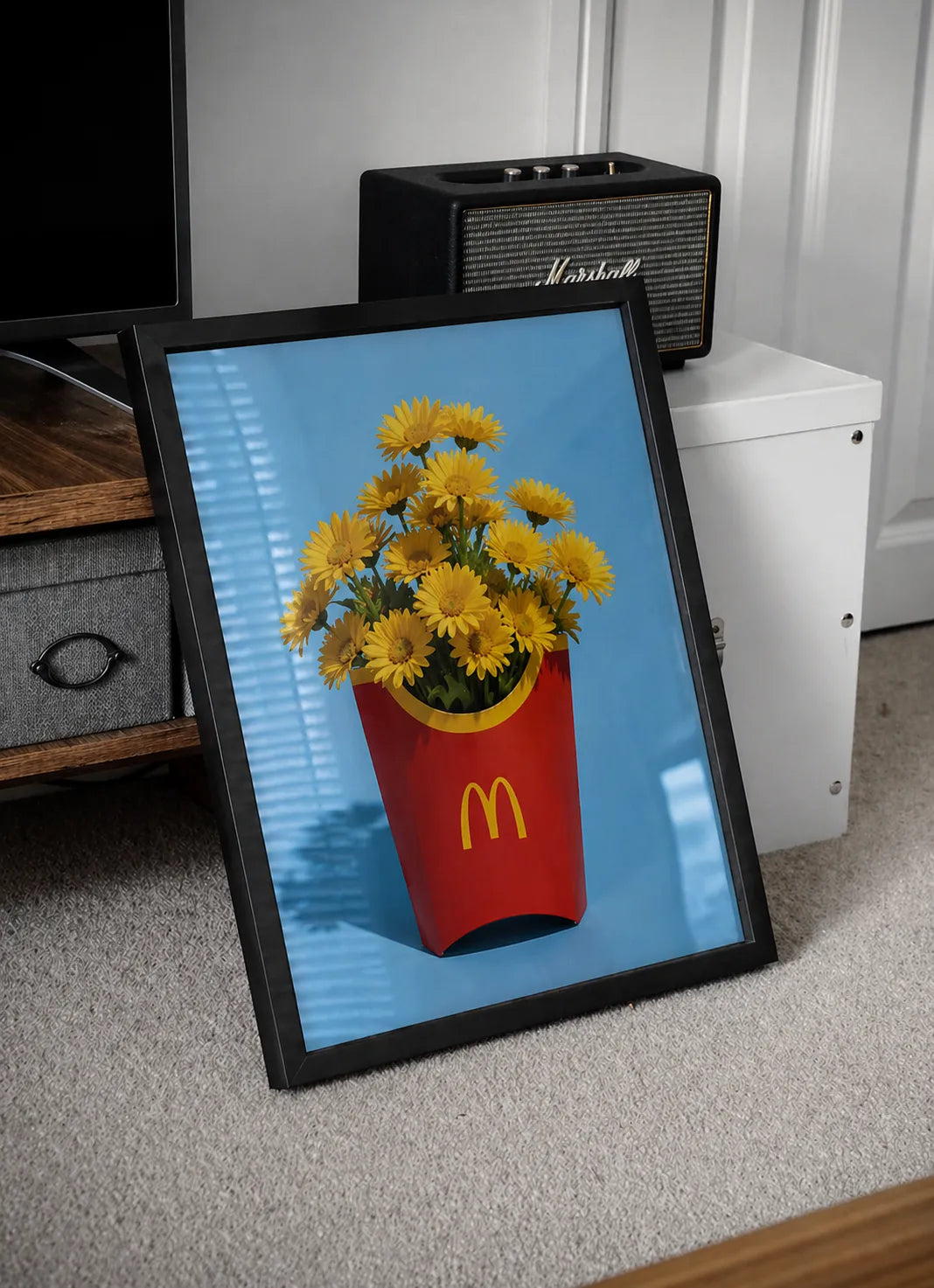 McFlowers - FRAMED PRINT