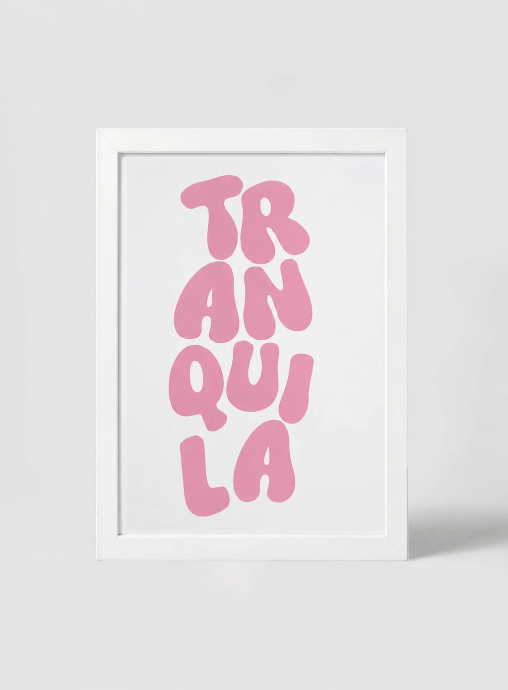 TRANQUILA - FRAMED PRINT