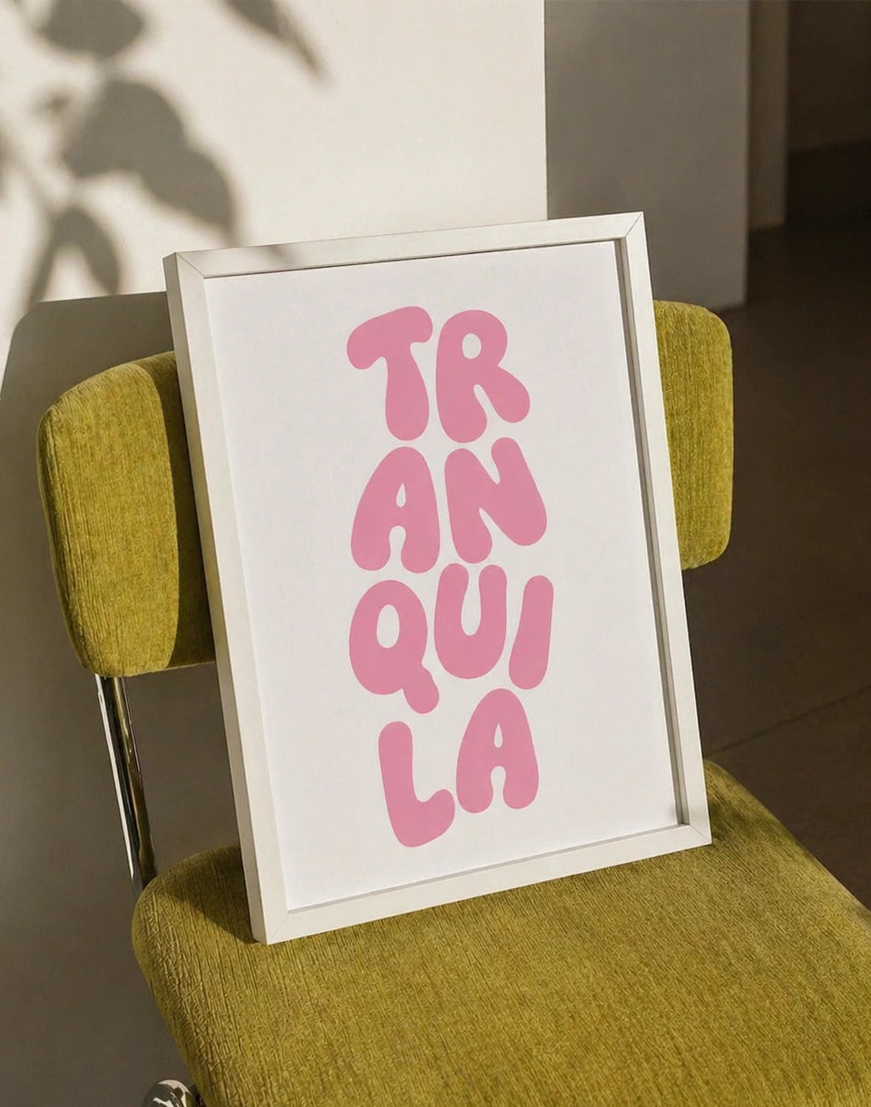 TRANQUILA - FRAMED PRINT