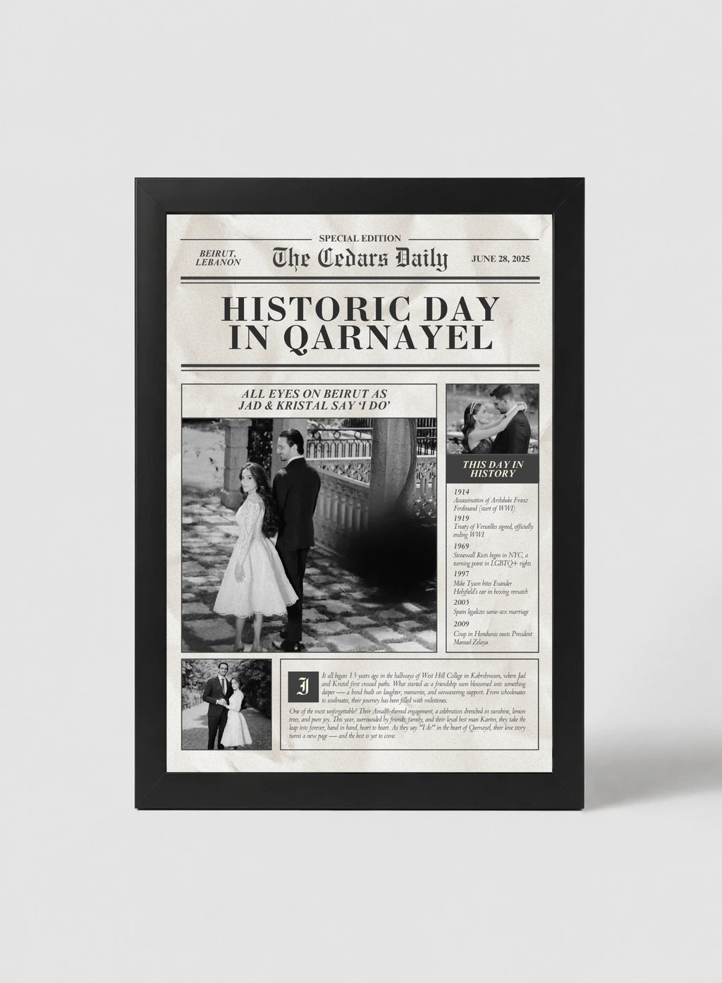 THE NEWSPAPER FRAME