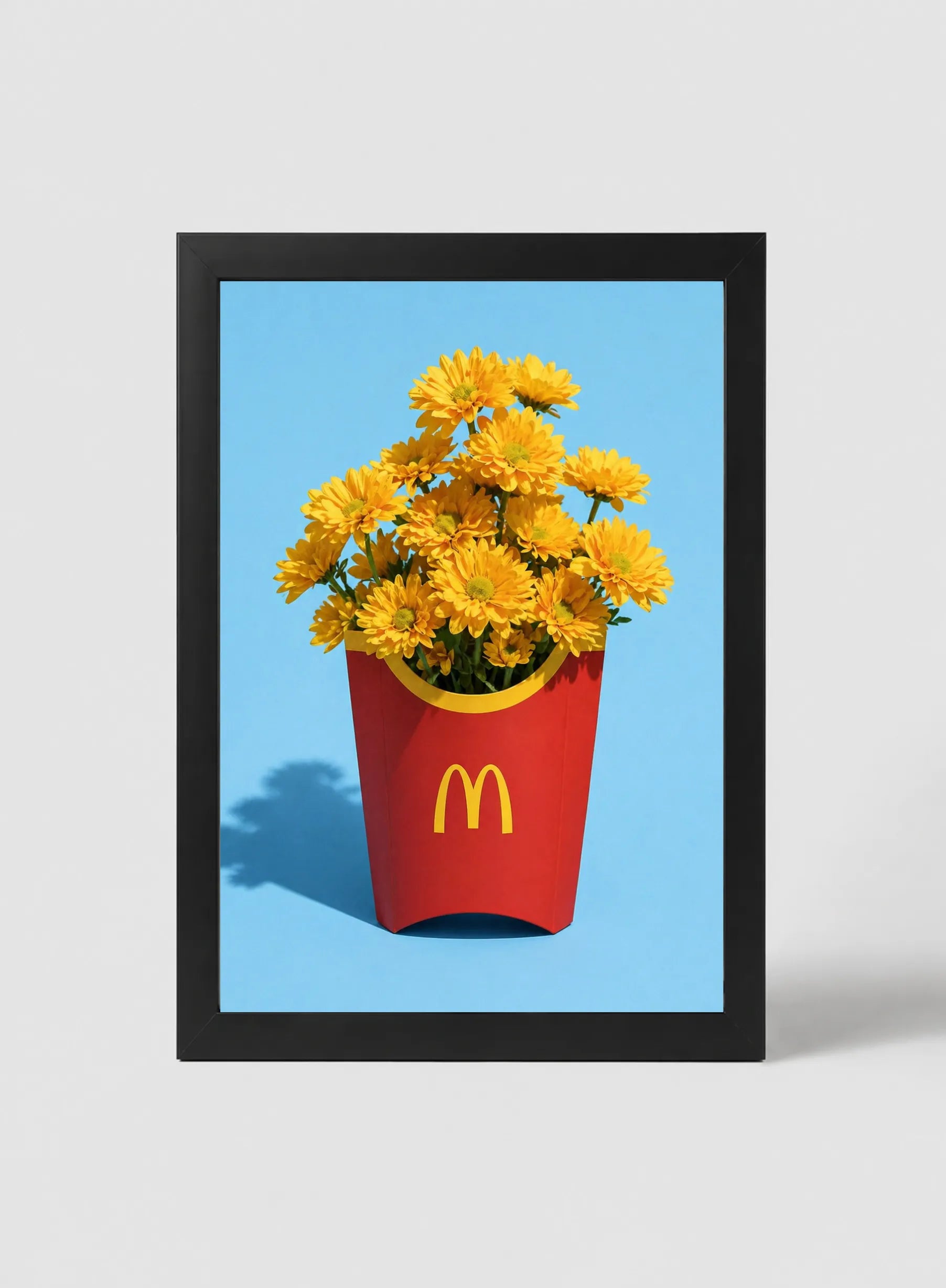 McFlowers - FRAMED PRINT